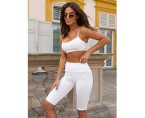 RUE Dámské kraťasy cyklistické CAMEL bílá, S