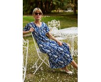 Moodo Šaty dámské OCEAL modrá, XL