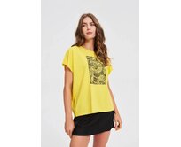 Moodo Tričko dámské JUSVIT žlutá, XS