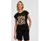 Moodo Tričko dámské WOBAS černá, XL