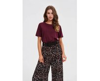 Moodo Tričko dámské VIQOT vínová, XS