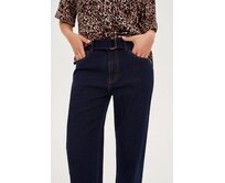 Moodo Dámské jeans CHAQER tmavě modrá, XS