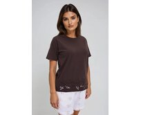 Moodo Tričko dámské KLOTR hnědá, M