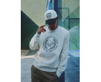 Diverse Pánská mikina OPECOURT bílá, XXL