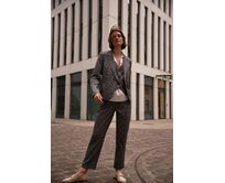 Moodo Dámské kalhoty PEPITO šedá, XXL