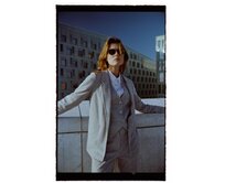 Moodo Sako dámské MELIRO I světle šedá, XS