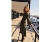 Moodo Šaty dámské AUGUN khaki, XS
