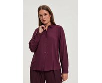 Moodo Košile dámská MAKOWA vínová, S