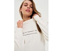 Moodo Mikina dámská ELSE bílá, XL