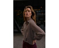 Moodo Košile dámská TASOR vínová, XS