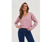 Moodo Svetr dámský BORT světle růžová, XS