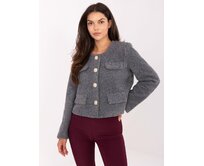 RUE Kabátek krátký JOLUTER tmavě šedá, L//XL