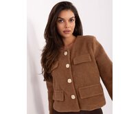 RUE Kabátek krátký JOLUTER světle hnědá, S/M