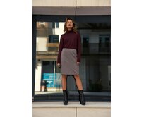 Moodo Sukně dámská BESEX III šedá, XL