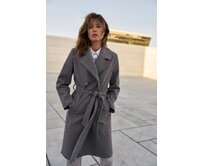 Moodo Plášť dámský RUTIW šedá, XS