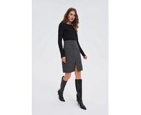 Moodo Sukně dámská GEOL tmavě šedá, M