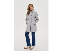 Moodo Plášť dámský TOLESR šedá, XXL