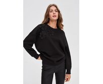 Moodo Mikina dámská LYCEKA černá, M