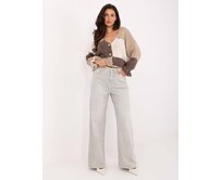 RUE Dámské jeans TAMBREE světle šedá, XXL