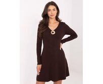 RUE šaty dámské CHESTER hnědá, S/M