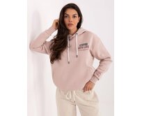 RUE Dámská mikina KOKFELT světle růžová, M