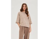 Moodo Svetr dámský GUIN světle hnědá, S