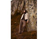 Moodo Dámské kalhoty SAGEE modrá, S