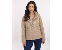 RUE Dámská bunda APONE světle hnědá, S