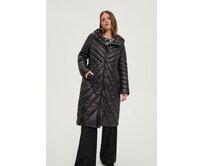 Moodo Bunda dámská SIVA černá, M