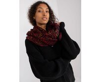 RUE šátek dámský KOMIN vínová