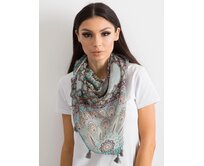RUE šátek dámský ETNI šedá