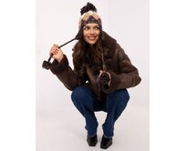 RUE čepice dámská GATA hnědá