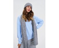 Moodo šála dámská FIALE II šedá