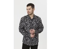 Diverse Košile pánská SYLWESTER tmavě šedá, L