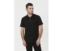 Diverse Triko pánské POLO PRM P ZIP černá, L