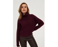 Moodo Svetr dámský RUNGU vínová, XS
