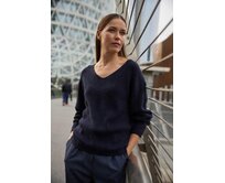 Moodo Svetr dámský PLANA tmavě modrá, S