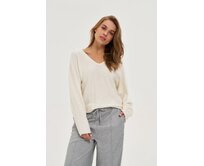 Moodo Svetr dámský WODUM bílá, XS