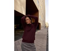 Moodo Svetr dámský CINKOV vínová, S