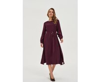 Moodo Šaty dámské GORTYN vínová, L