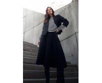 Moodo Sukně dámská LEN černá, L