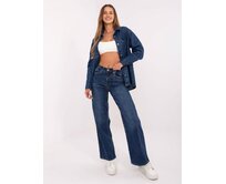 RUE Dámské jeansy PAKLUNK tmavě modrá, M