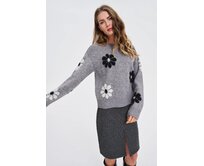 Moodo Svetr dámský NINDIVARI šedá, XS