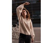 Moodo Svetr dámský LOANGO béžová, XS