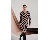 Moodo Šaty dámské JONG světle hnědá, XS