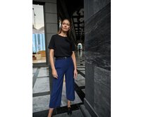 Moodo Dámské kalhoty ADEN tmavě modrá, S