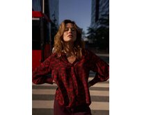 Moodo Košile dámská BADENI vínová, M