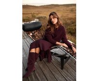 Moodo Svetr dámský CUENZA vínová, M