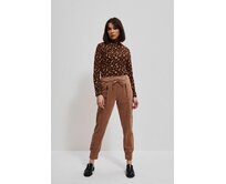 Moodo Halenka dámská PUREE hnědá, M