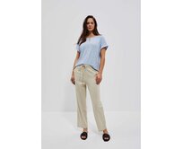 Moodo Kalhoty dámské NOJUU béžová, XXL